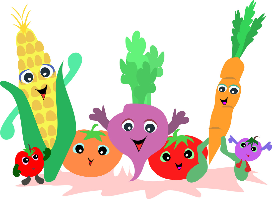 Vegetables cartoon