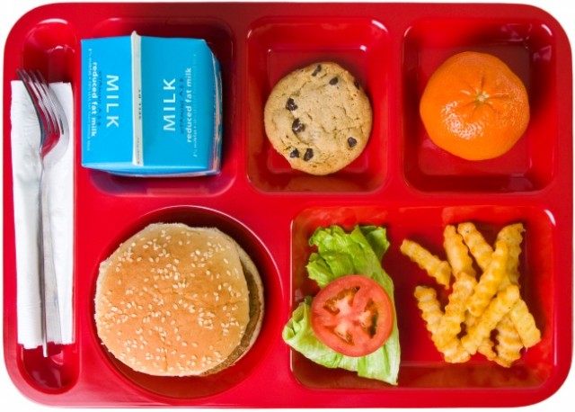 School lunch (stock photo)